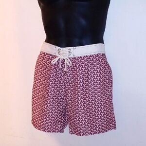 Mr. Swim Swimming Trunks with Drawstring Waistband, Size 34